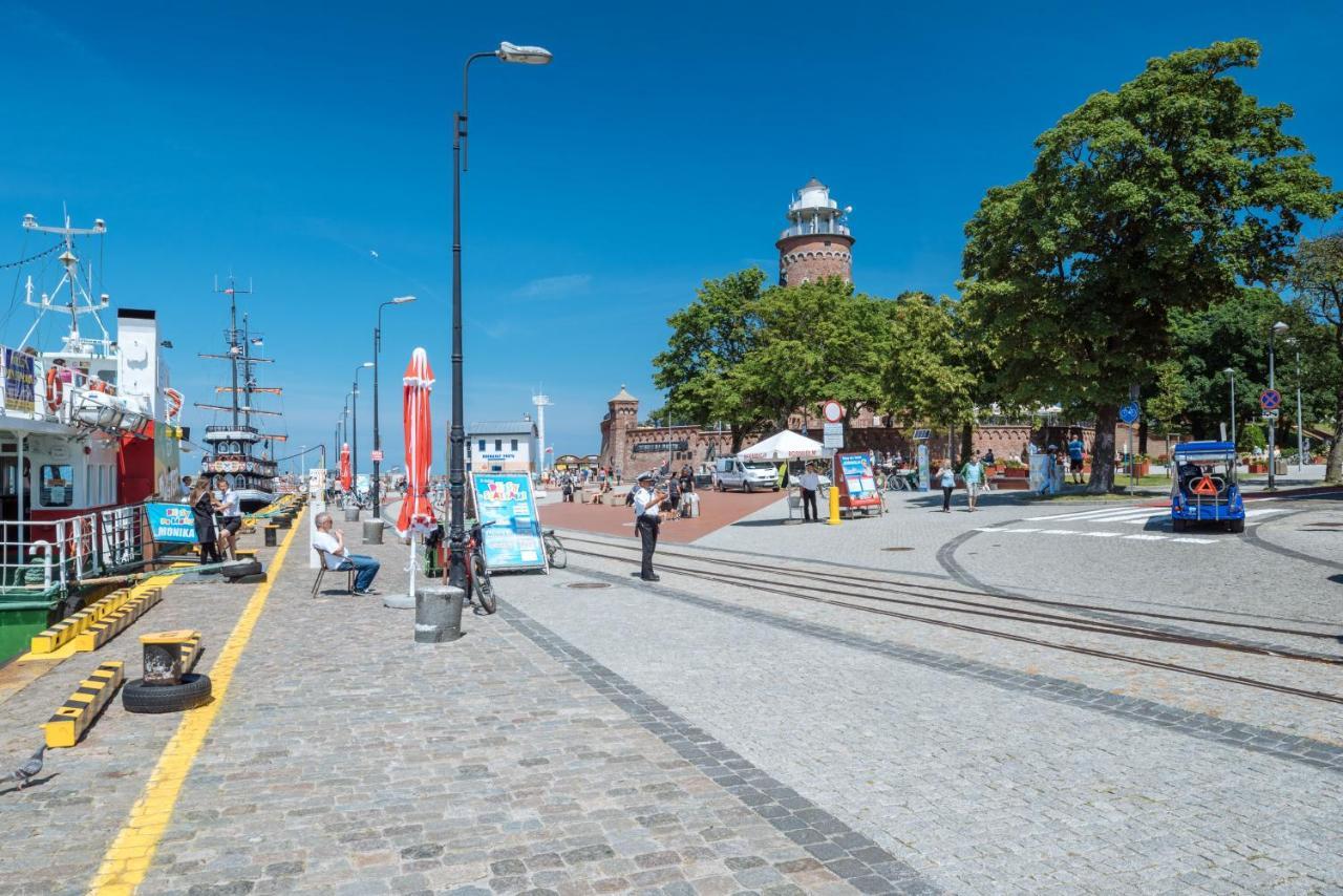 Apartamenty Navigator- Nadmorskie Tarasy Port Kołobrzeg Exteriör bild
