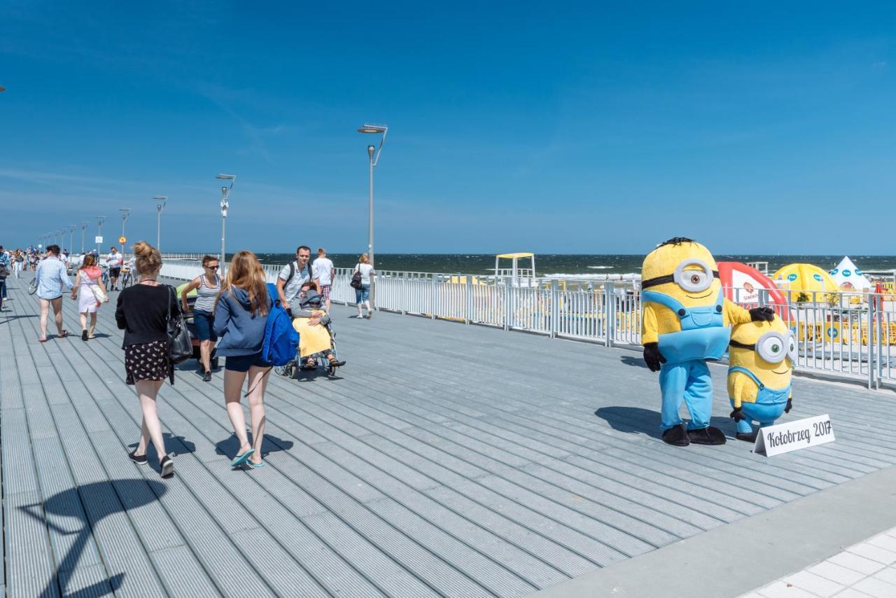 Apartamenty Navigator- Nadmorskie Tarasy Port Kołobrzeg Exteriör bild