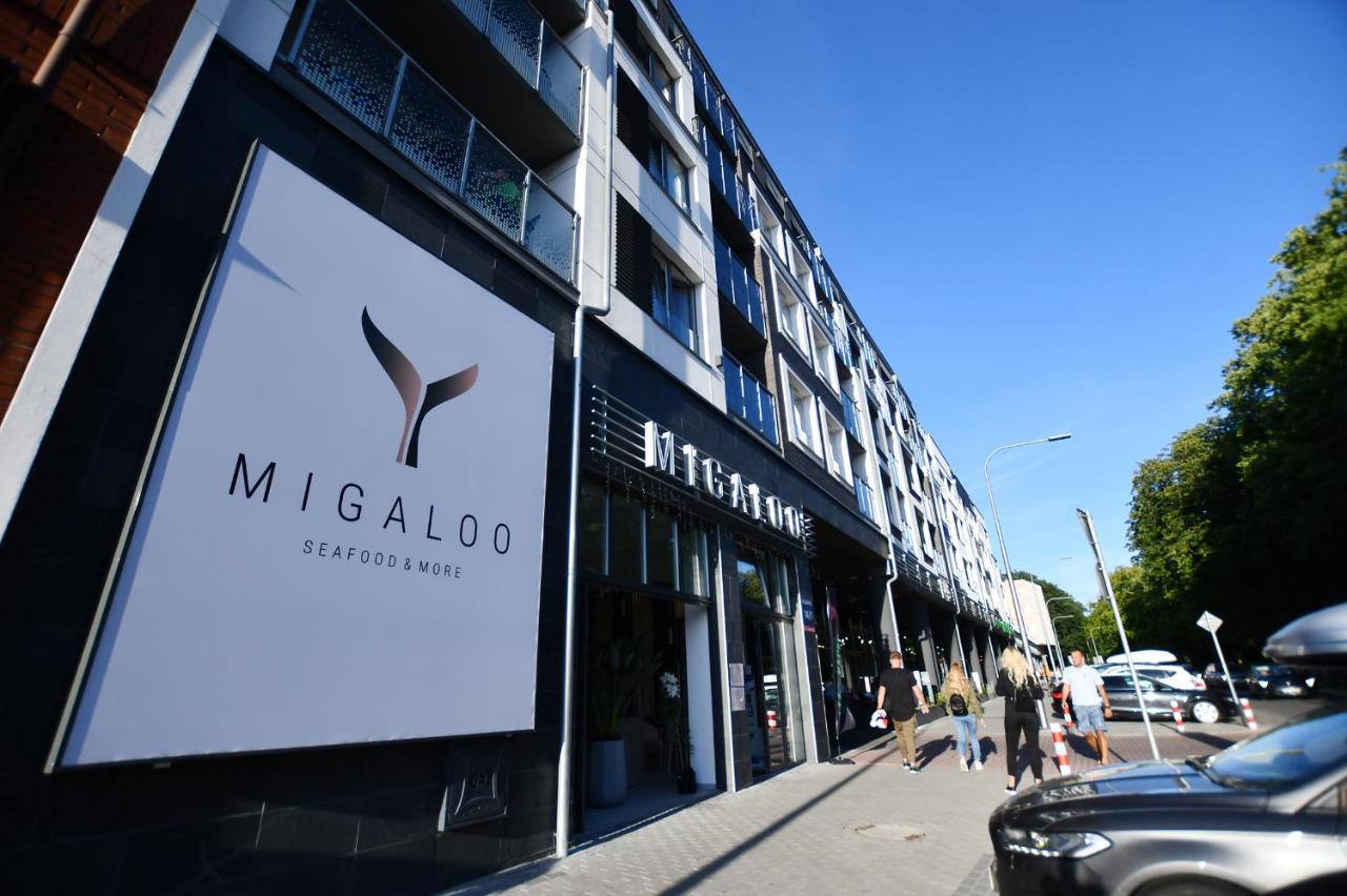 Apartamenty Navigator- Nadmorskie Tarasy Port Kołobrzeg Exteriör bild